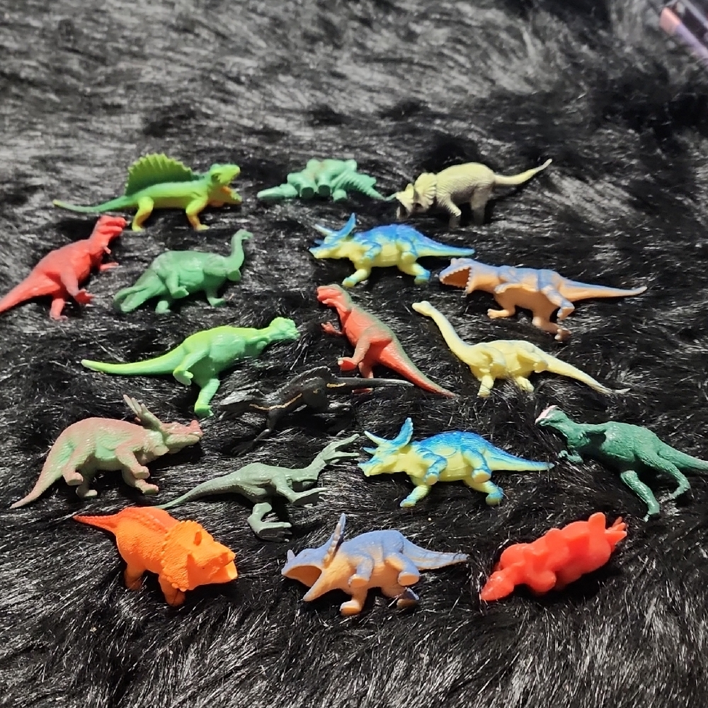 Colorful Dinosaur Toy Set